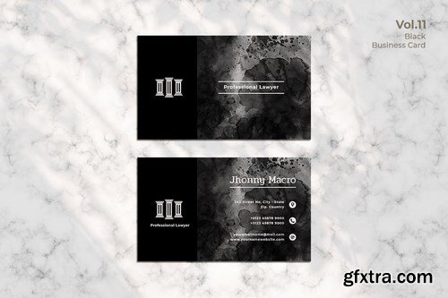 Black Business Card Bundle