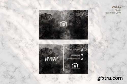 Black Business Card Bundle