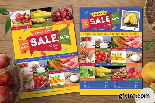 Supermarket / Product Flyer