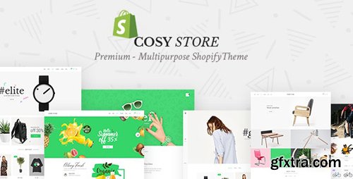 ThemeForest - Cosy v1.0 - Multipurpose Shopify Theme (Update: 11 November 19) - 20321858