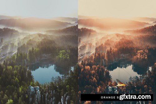 CM - 50 Teal and Orange Lightroom Presets and LUTs 4293517