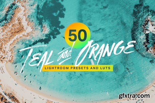 CM - 50 Teal and Orange Lightroom Presets and LUTs 4293517