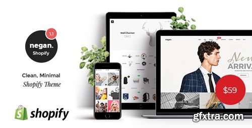 ThemeForest - Negan v1.1.1 - Clean, Minimal Shopify Theme (Update: 11 November 19) - 20839901