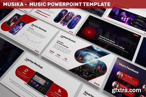 Musika - Music Powerpoint Template