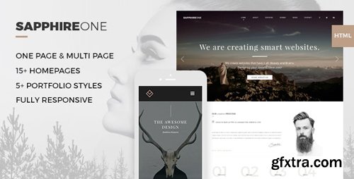 ThemeForest - Sapphire One v1.0 - Multi-purpose Bootstrap HTML5 - 15679180