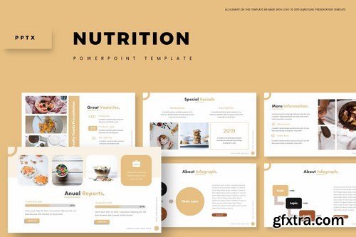 Nutrition - Powerpoint Google Slides and Keynote Templates