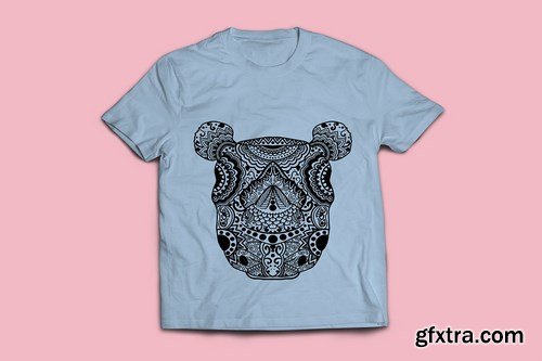 Animals T-shirt Design Vector Illustration Bundle