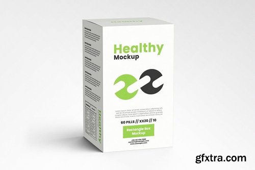 Paper Box Mock-Up Template