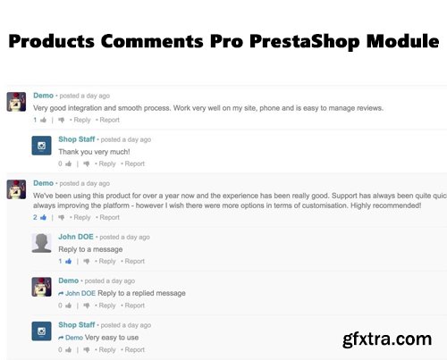 Products Comments Pro v1.4.0 - PrestaShop Module