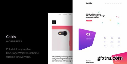 ThemeForest - Caliris v1.3 - Responsive One Page WordPress Theme - 21099672