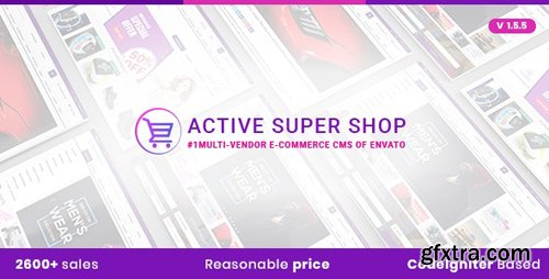 CodeCanyon - Active Super Shop v1.5.5 - Multi-vendor CMS - 12124432 - NULLED