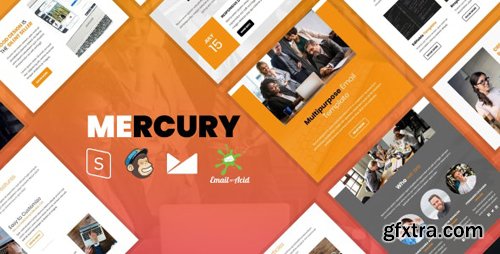 ThemeForest - Mercury v1.0 - Responsive Email Template with Mailchimp Editor, StampReady Builder & Online Composer - 24961610