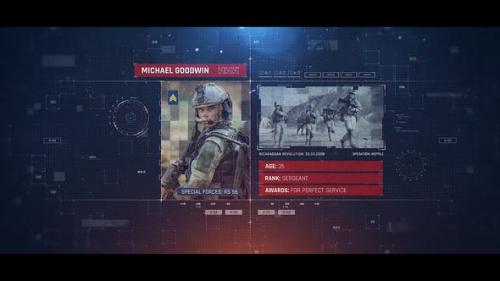 Videohive - Military Identification