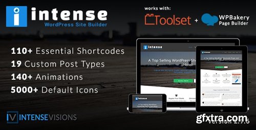 CodeCanyon - Intense v2.9.6 - Shortcodes and Site Builder for WordPress - 5600492