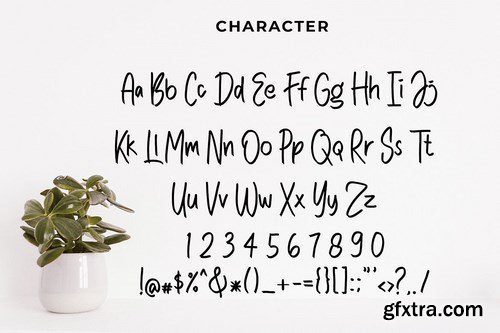 CM - Mona Modern Handwritten Font 4298661