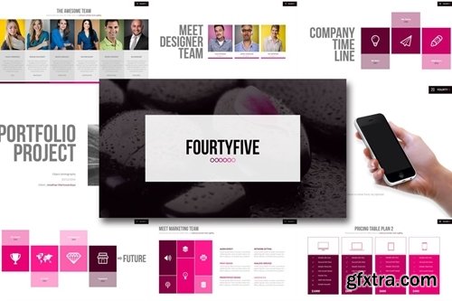 Fourty Five - Powerpoint Template