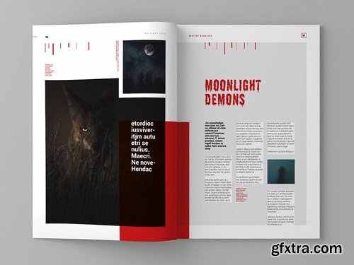 Horifys - Magazine Template