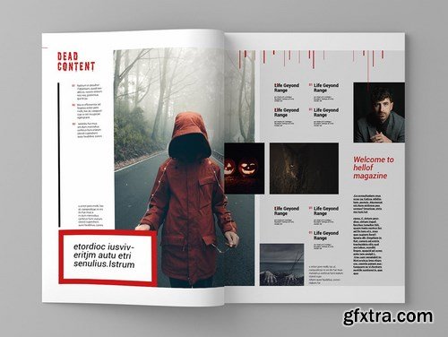 Horifys - Magazine Template