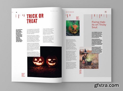 Horifys - Magazine Template