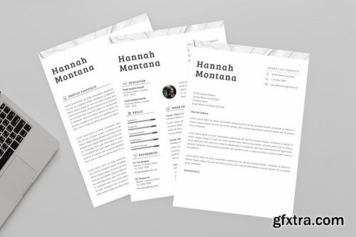 Hannah Marketing Resume Designer