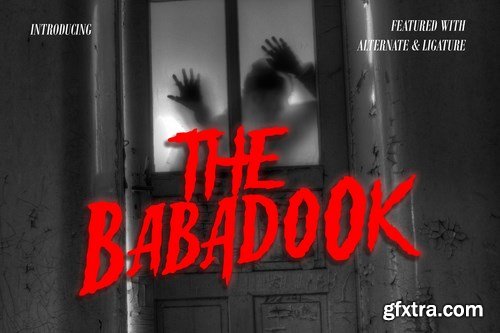 Babadook - Halloween Font