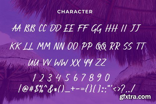 CM - Dark Fire Brush Font 4300774