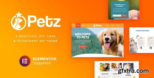 ThemeForest - Petz v2.3 - Pet Care & Veterinary Theme - 19888637