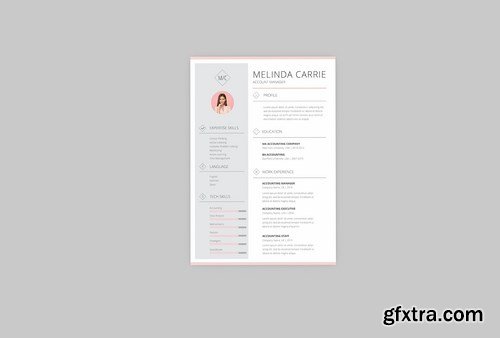 Melinda Account Resume Designer