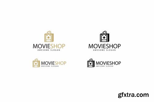 Movie Shop Logo Template