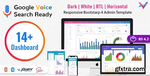 ThemeForest - VoiceX v4.2.1 - Bootstrap Admin Dashboard Template - 23860243