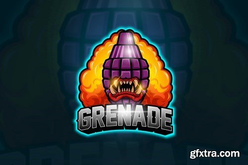 Grenade - Mascot & Esport Logo