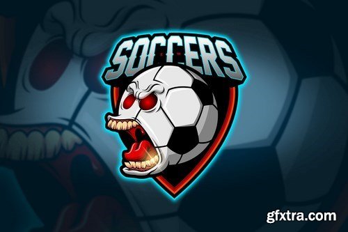 Soccer - Mascot & Esport Logo