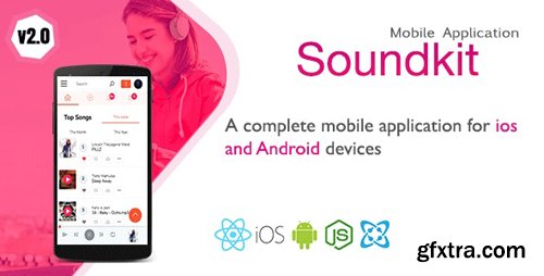 CodeCanyon - Soundkit v1.3.3 - Mobile Application for Ios and Android - 23049351