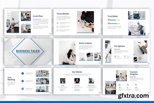 Business Talk - Company Powerpoint Template