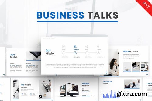 Business Talk - Company Powerpoint Template