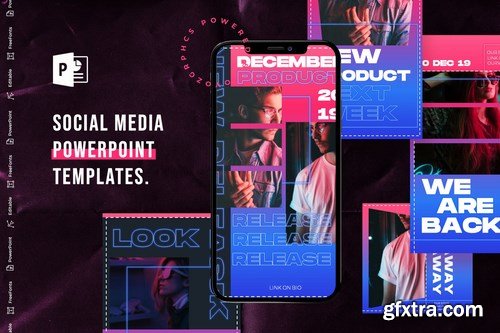 Social Media PowerPoint Templates pack