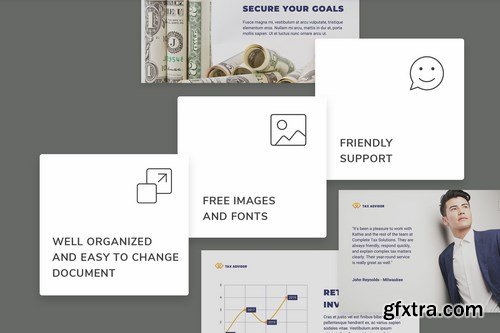 Tax Advisor PowerPoint Presentation Template