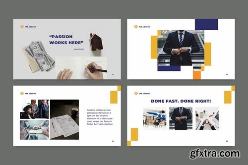 Tax Advisor PowerPoint Presentation Template