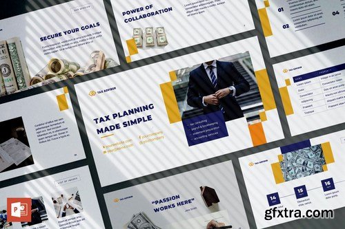 Tax Advisor PowerPoint Presentation Template