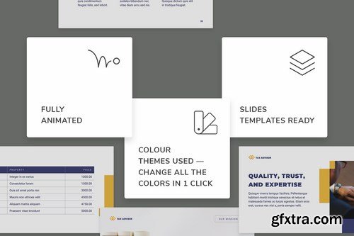 Tax Advisor PowerPoint Presentation Template