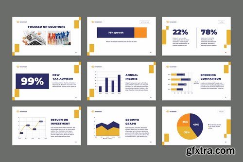 Tax Advisor PowerPoint Presentation Template