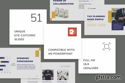 Tax Advisor PowerPoint Presentation Template