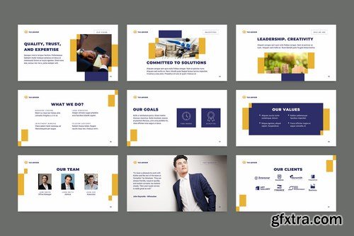 Tax Advisor PowerPoint Presentation Template