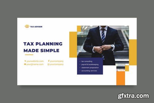 Tax Advisor PowerPoint Presentation Template