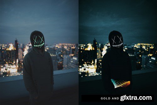 50 Black &amp; Yellow Lightroom Presets and LUTs