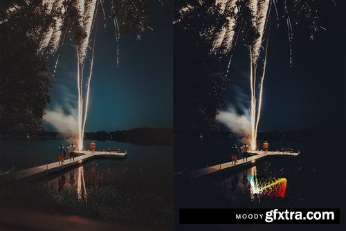 50 Black &amp; Yellow Lightroom Presets and LUTs