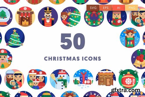 50 Christmas Icons