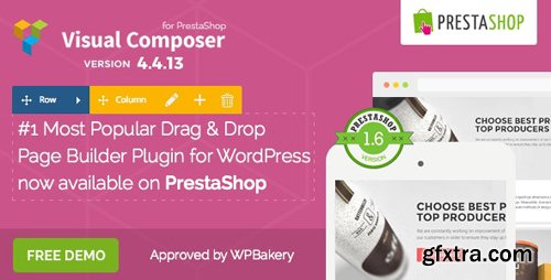 CodeCanyon - Visual Composer v4.4.12 - Page Builder for Prestashop - 11336599