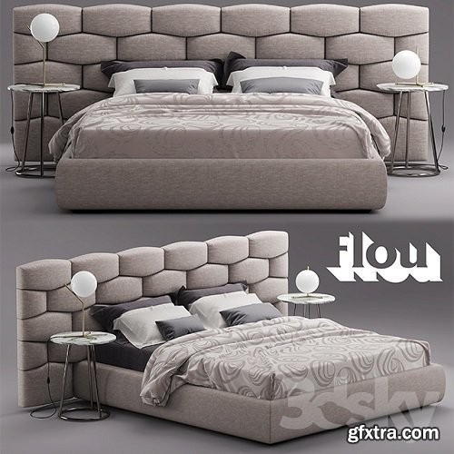 Bed Flou MAJAL Bed