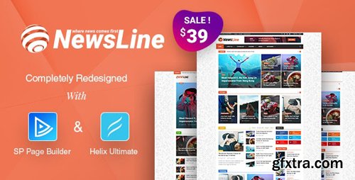 ThemeForest - Newsline v3.1 - Responsive Magazine Joomla Template - 7356271